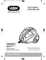 Vax V-082 Instruction Manual предпросмотр