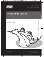 Vax V-084B Series Instruction Manual preview