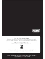 Предварительный просмотр 12 страницы Vax V-091Series Instruction Manual