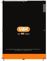 Предварительный просмотр 10 страницы Vax V-2000 U User Manual