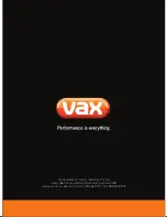 Предварительный просмотр 12 страницы Vax VaxAIR VCAB1500 User Manual