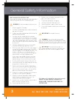 Preview for 4 page of Vax VC-0902HR User Manual