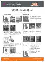 Vax VCSD-01 Quick Start Manual предпросмотр