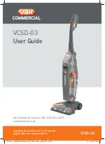 Preview for 1 page of Vax VCSD-03 User Manual