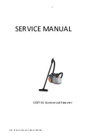 Preview for 1 page of Vax VCST-01 Service Manual