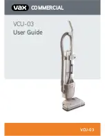 Предварительный просмотр 1 страницы Vax VCU-03 User Manual