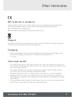 Предварительный просмотр 11 страницы Vax VCW-05 User Manual