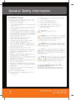 Предварительный просмотр 4 страницы Vax VGHV156 User Manual