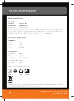 Предварительный просмотр 10 страницы Vax VGHV156 User Manual