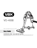 Vax VO-4000 Easy Manual предпросмотр