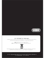 Preview for 12 page of Vax VPS4 Instruction Manual