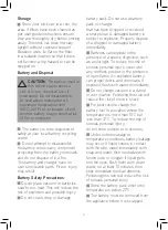 Preview for 4 page of Vax VX82 User Manual