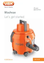 Предварительный просмотр 2 страницы Vax Washvax V-020 Series Let'S Get Started