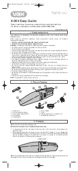 Vax X-004 Easy Manual предпросмотр