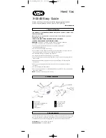 Preview for 1 page of Vax X-004B Easy Manual