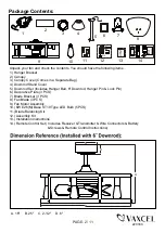 Предварительный просмотр 2 страницы Vaxcel F0105 Manual