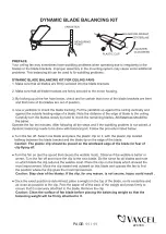 Предварительный просмотр 11 страницы Vaxcel F0105 Manual