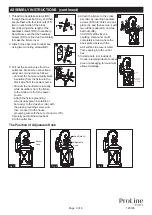 Предварительный просмотр 3 страницы Vaxcel ProLine T0435 Assembly And Installation Instructions Manual