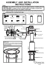 Vaxcel T0085 Assembly And Installation Instructions preview