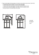 Предварительный просмотр 3 страницы Vaxcel T0085 Assembly And Installation Instructions