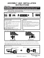 Preview for 1 page of Vaxcel T0099 Assembly And Installation Instructions