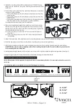 Предварительный просмотр 2 страницы Vaxcel T0102 Assembly And Installation Instructions