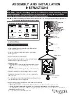 Vaxcel T0112 Installation Instructions preview