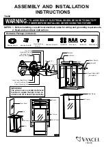 Vaxcel T0238 Assembly And Installation Instructions preview