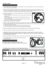 Preview for 2 page of Vaxcel T0278 Assembly And Installation Instructions