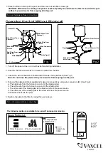 Предварительный просмотр 2 страницы Vaxcel T0449 Assembly And Installation Instructions