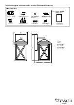 Preview for 3 page of Vaxcel T0479 Assembly And Installation Instructions