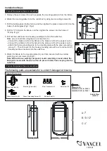 Предварительный просмотр 2 страницы Vaxcel T0496 Assembly And Installation Instructions