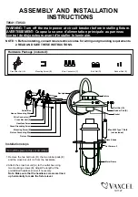 Vaxcel T0541 Assembly And Installation Instructions preview