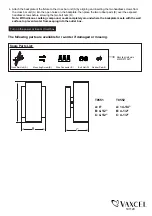 Preview for 2 page of Vaxcel T0551 Assembly And Installation Instructions