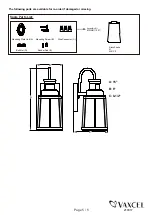 Preview for 5 page of Vaxcel T0595 Assembly And Installation Instructions