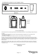 Preview for 5 page of Vaxcel T0637 Assembly And Installation Instructions