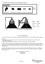 Preview for 5 page of Vaxcel T0669 Assembly And Installation Instructions