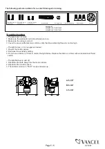 Предварительный просмотр 5 страницы Vaxcel T0692 Assembly And Installation Instructions