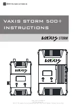 VAXIS STORM 500+ Instructions Manual preview