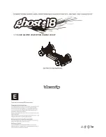 Preview for 1 page of VBC Racing Ghost 18 Instruction Manual