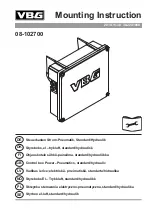 Предварительный просмотр 1 страницы VBG 08-102700 Mounting Instruction