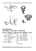 Предварительный просмотр 10 страницы VBG 56-163801 Mounting Instruction/Spare Parts List