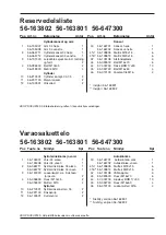 Предварительный просмотр 11 страницы VBG 56-163801 Mounting Instruction/Spare Parts List