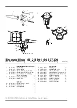 Предварительный просмотр 8 страницы VBG 56-218501 Mounting Instruction/Spare Parts List