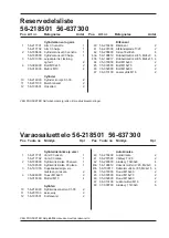 Предварительный просмотр 9 страницы VBG 56-218501 Mounting Instruction/Spare Parts List