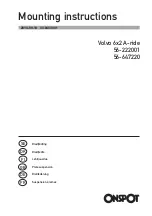 Preview for 1 page of VBG 56-222001 Mounting Instructions