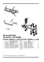 Предварительный просмотр 16 страницы VBG 56-226101 Mounting Instruction/Spare Parts List