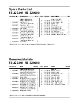 Предварительный просмотр 15 страницы VBG 56-229301 Mounting Instruction/Spare Parts List