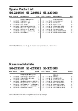 Предварительный просмотр 15 страницы VBG 56-229501 Mounting Instruction/Spare Parts List