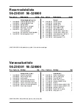 Предварительный просмотр 17 страницы VBG 56-230301 Mounting Instruction/Spare Parts List